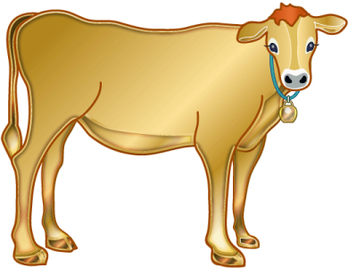 金色の牛