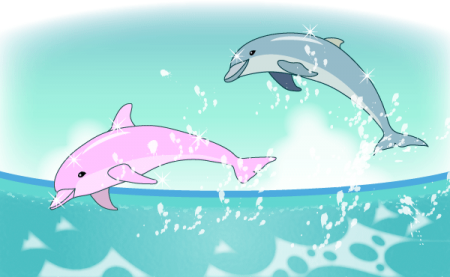 イルカのジャンプ Ａ