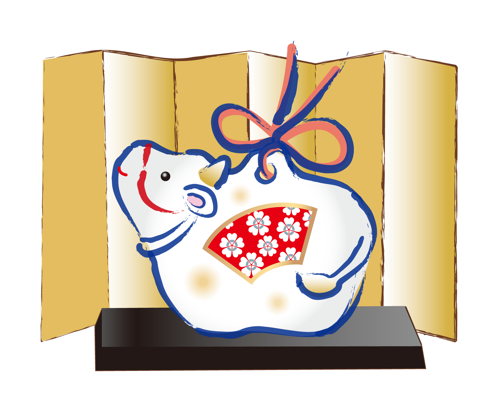 牛の土鈴