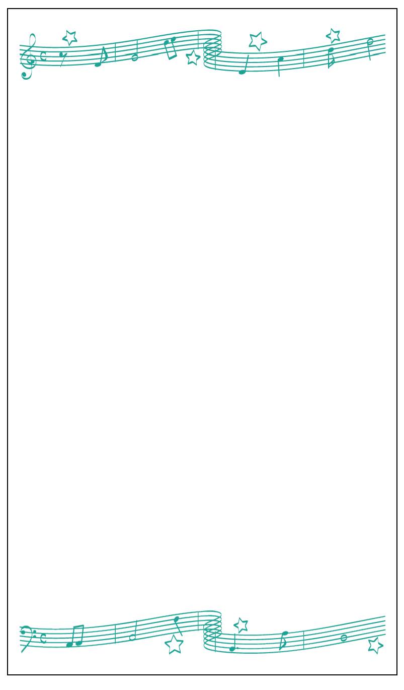 楽譜のアレンジ　Ａ４縦書き